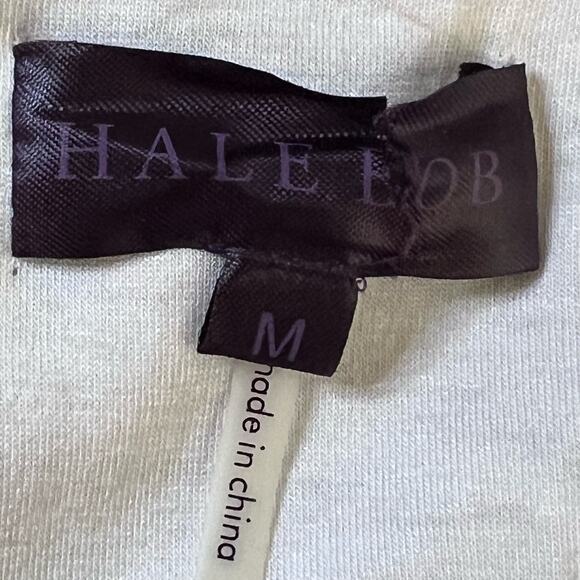 Hale Bob Boho Neutral Print Flowy Maxi with Beaded Neckline & Straps Medium - Picture 10 of 14